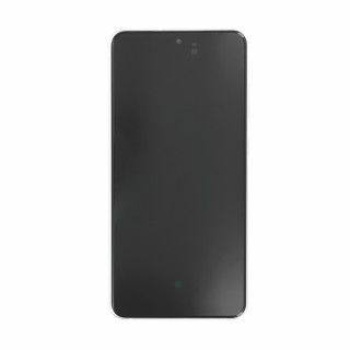 Стъкло и LCD екран за Samsung Galaxy S21 FE 5G / SM-G990, оригинален, бяло