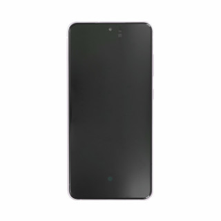 Стъкло и LCD екран за Samsung Galaxy S21 FE 5G / SM-G990, оригинален, лилаво