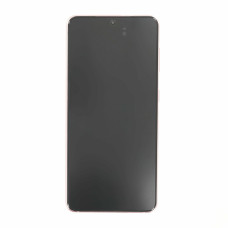Стъкло и LCD екран за Samsung Galaxy S21 5G / SM-G991, оригинален, розово