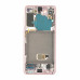 Стъкло и LCD екран за Samsung Galaxy S21 5G / SM-G991, оригинален, розово