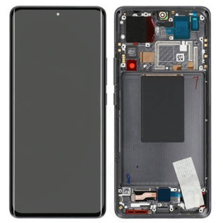 Стъкло и LCD екран за Xiaomi 12 Pro, оригинален, черно Стъкло и LCD екран за Xiaomi 12 Pro, оригинален, черно