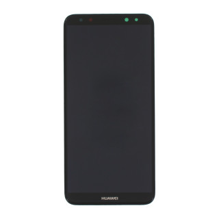 Стъкло и LCD екран за Huawei Mate 10 Lite, оригинален (OEM), син / черна