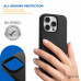 Силиконов калъф за Apple iPhone 11 Pro Max, черен Силиконов калъф за Apple iPhone 11 Pro Max, черен