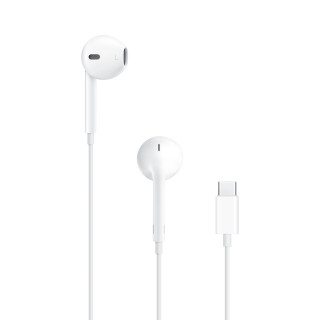 Слушалки Apple EarPods, USB-C конектор, бялоe