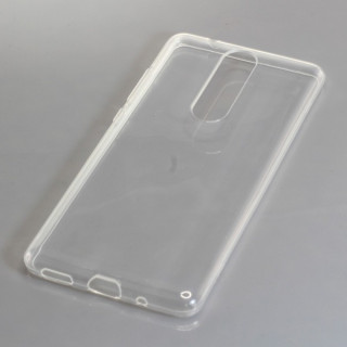 Силиконов капак за Nokia 5.1, прозрачен