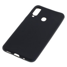 Силиконов калъф за Samsung Galaxy A60, черен