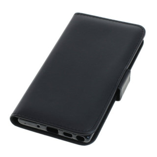 Флип калъф за Samsung Galaxy Note 10 от изкуствена кожа, черен Флип калъф за Samsung Galaxy Note 10 от изкуствена кожа, черен