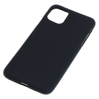 Силиконов калъф за Apple iPhone 11 Pro Max, черен