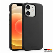 Силиконов калъф за Apple iPhone 12 Mini, черен Силиконов калъф за Apple iPhone 12 Mini, черен