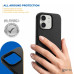 Силиконов калъф за Apple iPhone 12 Mini, черен