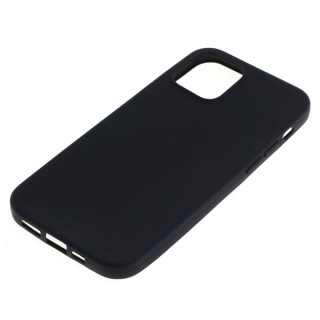 Силиконов калъф за Apple iPhone 12 Pro, черен