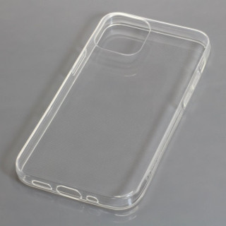 Силиконов калъф за Apple iPhone 12 Mini, прозрачен