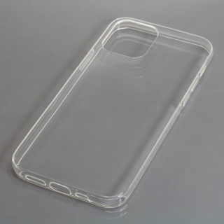 Силиконов калъф за Apple iPhone 12, прозрачен