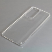 Силиконов капак за Samsung Galaxy S21 Ultra 5G, прозрачен