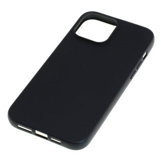 Силиконов калъф за Apple iPhone 13 Pro Max, черен