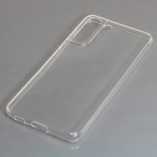 Силиконов калъф за Samsung Galaxy S21 FE, прозрачен