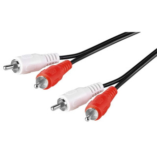 Аудио кабел от 2xRCA конектор към 2xRCA конектор