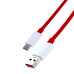 OnePlus Warp кабел за данни от USB-A към USB-C, червен, 1,5 м OnePlus Warp кабел за данни от USB-A към USB-C, червен, 1,5 м