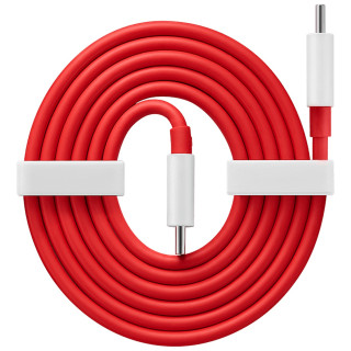 OnePlus Warp кабел за данни от USB-C към USB-C, червен, 1,0 м OnePlus Warp кабел за данни от USB-C към USB-C, червен, 1,0 м