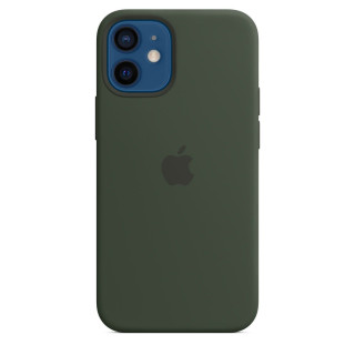 Силиконов калъф за Apple iPhone 12 Mini, cypress green, оригинален