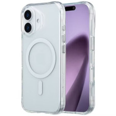 Силиконов калъф за Apple iPhone 17, Magsafe, прозрачен