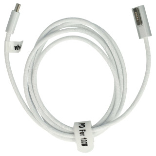 USB-C към Magsafe2 кабел, PD, 100W, L-тип