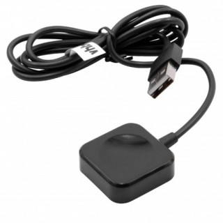 Зарядна станция за Apple Watch, USB-A, 1m, черна