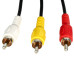 Преходник аудио/видео от USB към 3 x RCA конектор Преходник аудио/видео от USB към 3 x RCA конектор