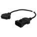 Преходник от Opel 10-пинов към OBD2