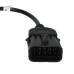 Преходник от Opel 10-пинов към OBD2