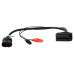 Преходник от Alfa Romeo / Fiat / Lancia 3-пинов към OBD2 Преходник от Alfa Romeo / Fiat / Lancia 3-пинов към OBD2