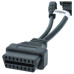 Преходник от Hyundai / Mitsubishi 12-пинов към OBD2 Преходник от Hyundai / Mitsubishi 12-пинов към OBD2