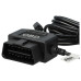 Адаптер / зарядно от OBD2 към mini-USB за камери, GPS навигация и смартфони, 3.5 м Адаптер / зарядно от OBD2 към mini-USB за камери, GPS навигация и смартфони, 3.5 м