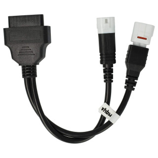 Преходник от Yamaha 3-пинов / 4-пинов към OBD2