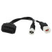 Преходник от Yamaha 3-пинов / 4-пинов към OBD2