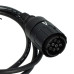 Преходник от Husqvarna / BMW 10-пинов към OBD2